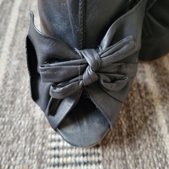 Aldo leather platform shoes - Picture 2 of 5